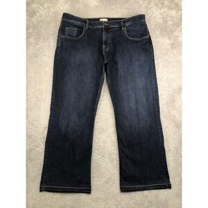 Tecovas Standard Jeans Men's 40x30 Blue Distressed Bootcut